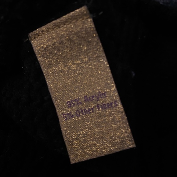 Princess Vera Wang black & neon knit sweater✨ - Picture 6 of 6